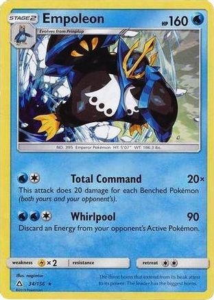 Empoleon - 34/156 (Cracked Ice Holo) (34) [Deck Exclusives] Holofoil - Deck Out Gaming