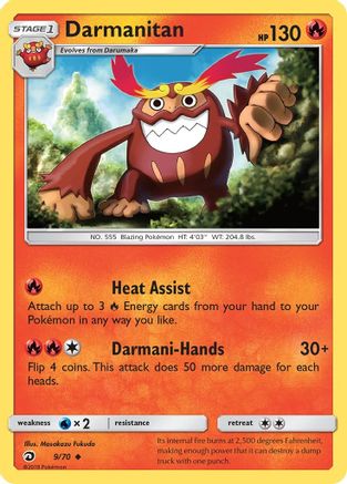 Darmanitan (9) [Dragon Majesty] - Deck Out Gaming