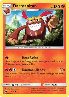 Darmanitan (9) [Dragon Majesty] Reverse Holofoil - Deck Out Gaming