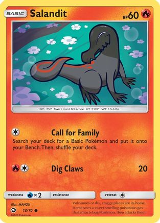 Salandit (13) [Dragon Majesty] Reverse Holofoil - Deck Out Gaming