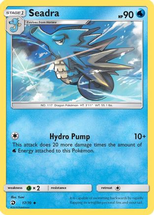 Seadra (17) [Dragon Majesty] Reverse Holofoil - Deck Out Gaming