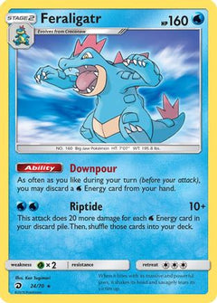 Feraligatr (24) [Dragon Majesty] Reverse Holofoil - Deck Out Gaming