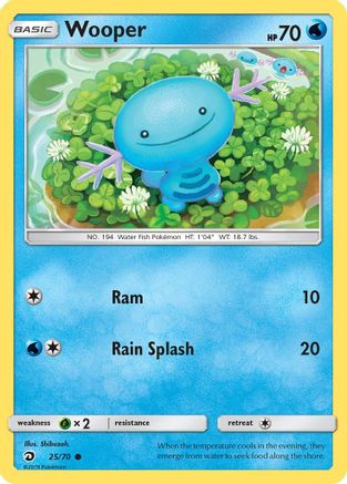 Wooper (25) [Dragon Majesty] - Deck Out Gaming
