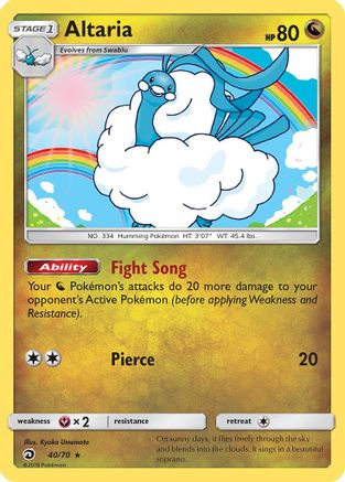 Altaria (40) [Dragon Majesty] Reverse Holofoil - Deck Out Gaming