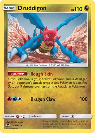 Druddigon (45) [Dragon Majesty] Reverse Holofoil - Deck Out Gaming