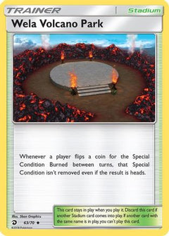 Wela Volcano Park (63) [Dragon Majesty] Reverse Holofoil - Deck Out Gaming