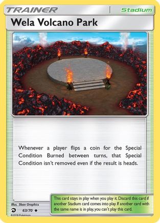 Wela Volcano Park (63) [Dragon Majesty] Reverse Holofoil - Deck Out Gaming