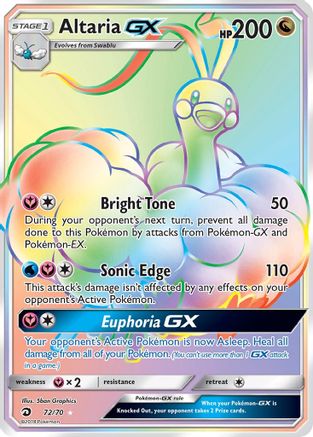 Altaria GX (Secret) (72) [Dragon Majesty] Holofoil - Deck Out Gaming