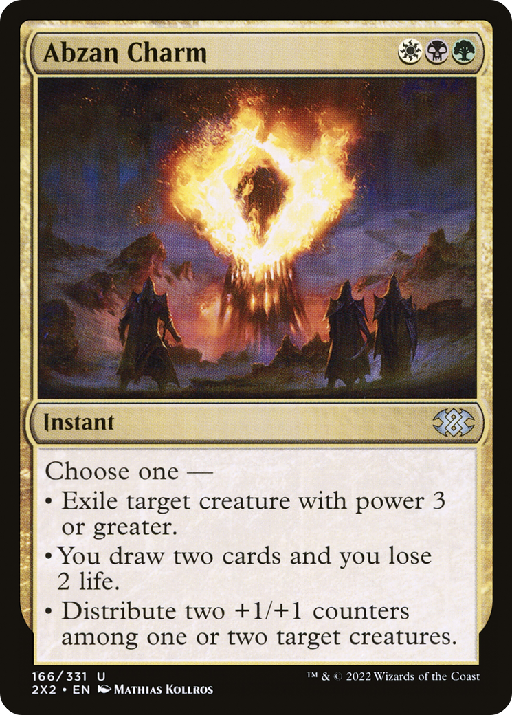 Abzan Charm (166) [Double Masters 2022] - Deck Out Gaming