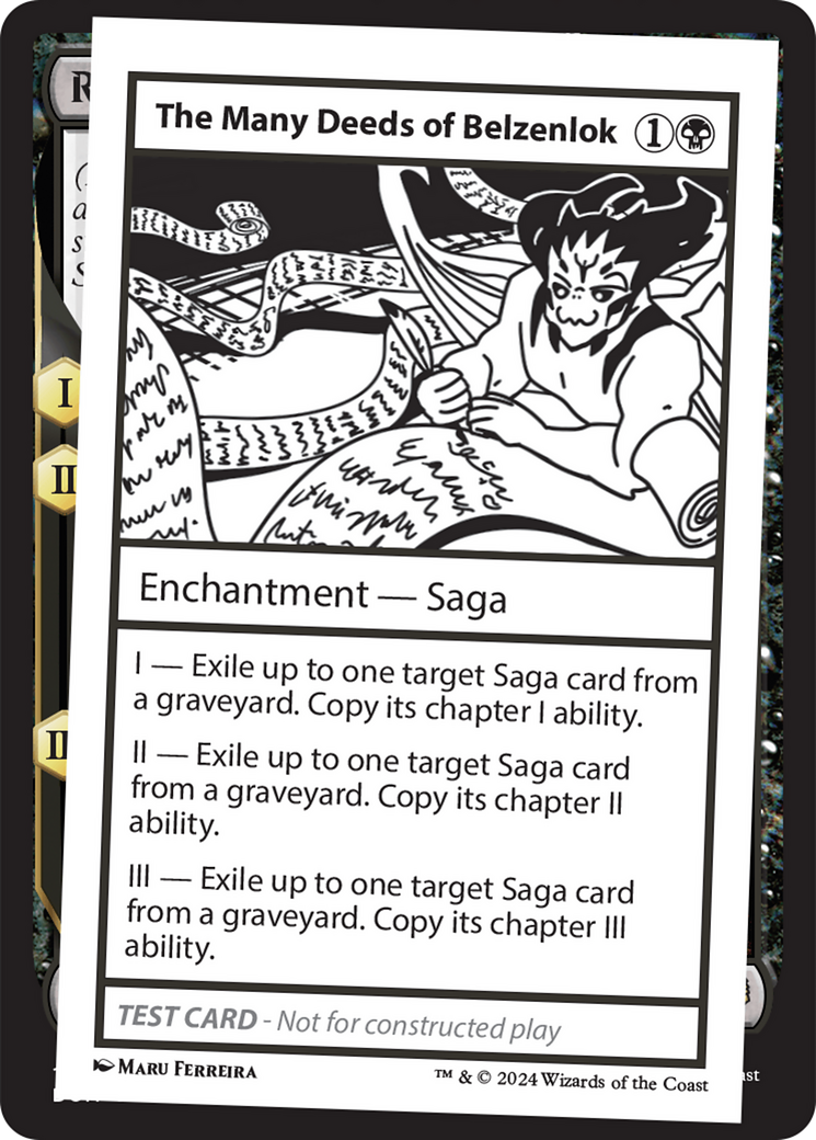 The Many Deeds of Belzenlok () [Mystery Booster 2] - Deck Out Gaming