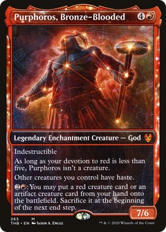Purphoros, Bronze-Blooded (Showcase) (265) [Theros Beyond Death] - Deck Out Gaming