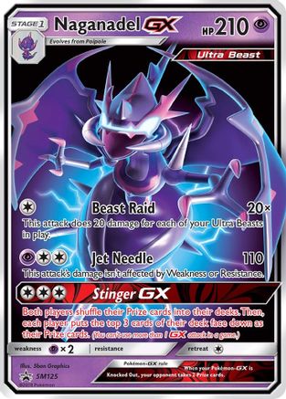 Naganadel GX - SM125 (SM125) [SM Promos] Holofoil - Deck Out Gaming