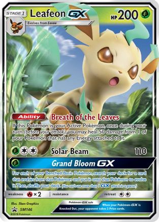 Leafeon GX - SM146 (SM146) [SM Promos] Holofoil - Deck Out Gaming
