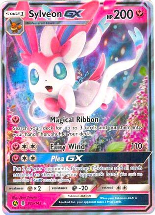 Sylveon GX - 92a/145 (92a) [Alternate Art Promos] Holofoil - Deck Out Gaming