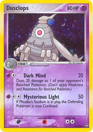 Dusclops - 14/108 (EX Power Keepers) (14) [Deck Exclusives] Holofoil - Deck Out Gaming