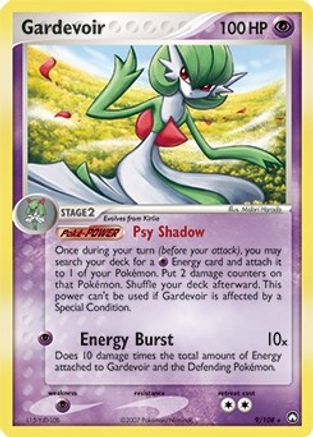 Gardevoir - 9/108 (EX Power Keepers) (9) [Deck Exclusives] - Deck Out Gaming