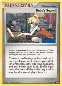 Bebe's Search - 109/123 (Cosmos Holofoil) (109) [Miscellaneous Cards & Products] Holofoil - Deck Out Gaming