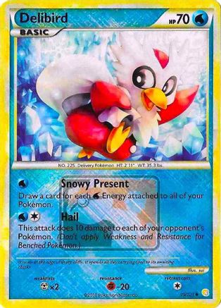 Delibird - 39/123 (League Promo) (39) [League & Championship Cards] Reverse Holofoil - Deck Out Gaming