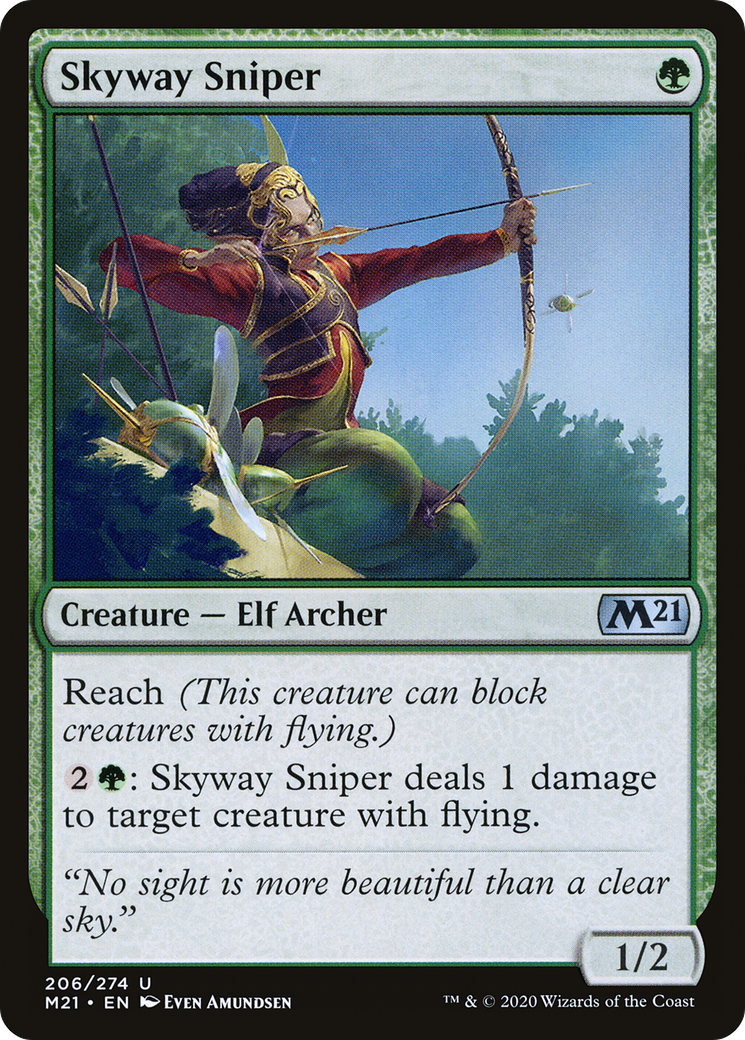 Skyway Sniper (206) [Core Set 2021] foil - Deck Out Gaming