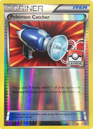 Pokemon Catcher - 36/39 (Pokemon League) (36) [League & Championship Cards] Reverse Holofoil - Deck Out Gaming