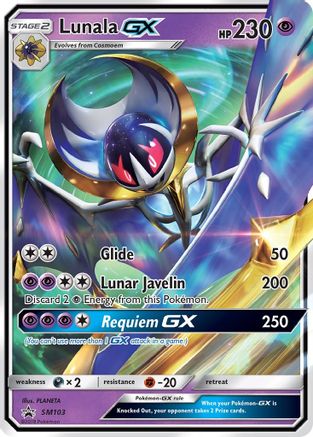 Lunala-GX [SM Black Star Promos] - Deck Out Gaming