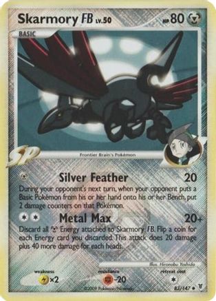 Skarmory FB - 83/147 (League Promo) (83) [League & Championship Cards] Reverse Holofoil - Deck Out Gaming
