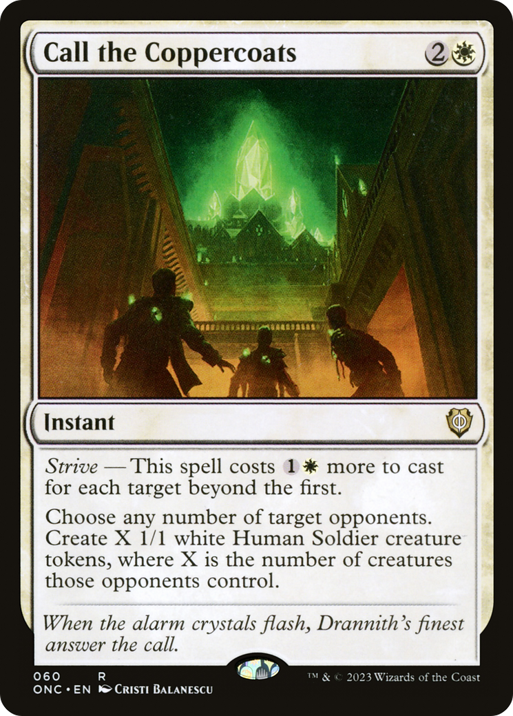 Call the Coppercoats (60) [Phyrexia: All Will Be One Commander] - Deck Out Gaming