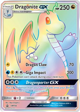 Dragonite GX - SM156 (SM156) [SM Promos] Holofoil - Deck Out Gaming