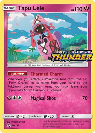 Tapu Lele - SM152 (Prerelease) (SM152) [SM Promos] Holofoil - Deck Out Gaming