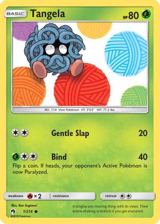 Tangela (1) [SM - Lost Thunder] Reverse Holofoil - Deck Out Gaming