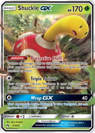 Shuckle GX (17) [SM - Lost Thunder] Holofoil - Deck Out Gaming