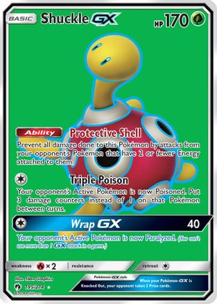 Shuckle GX (Full Art) (195) [SM - Lost Thunder] Holofoil - Deck Out Gaming