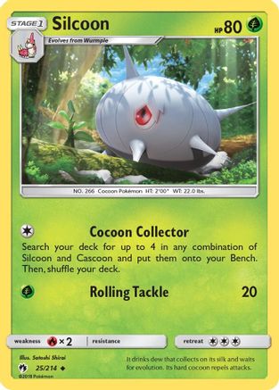 Silcoon (25) [SM - Lost Thunder] Reverse Holofoil - Deck Out Gaming