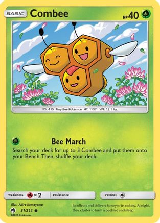 Combee (31) [SM - Lost Thunder] Reverse Holofoil - Deck Out Gaming