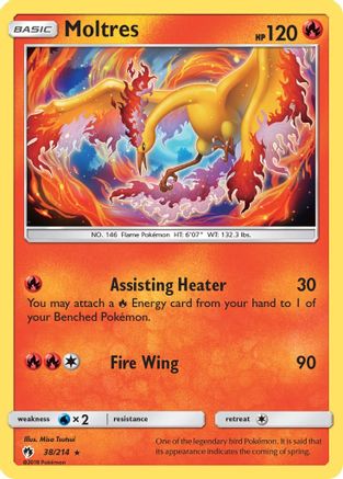 Moltres (38) [SM - Lost Thunder] Reverse Holofoil - Deck Out Gaming