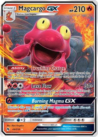 Magcargo GX (44) [SM - Lost Thunder] Holofoil - Deck Out Gaming