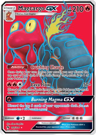 Magcargo GX (Full Art) (198) [SM - Lost Thunder] Holofoil - Deck Out Gaming