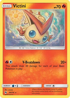 Victini (49) [SM - Lost Thunder] Reverse Holofoil - Deck Out Gaming