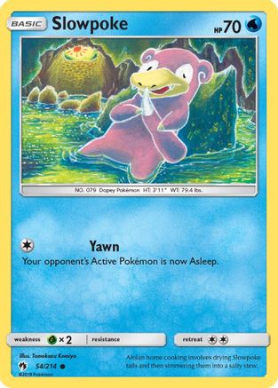 Slowpoke (54) [SM - Lost Thunder] Reverse Holofoil - Deck Out Gaming