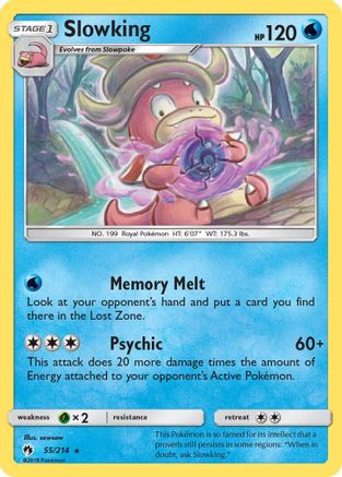 Slowking (55) [SM - Lost Thunder] Reverse Holofoil - Deck Out Gaming