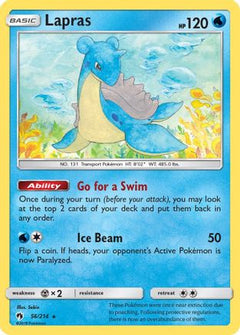 Lapras (56) [SM - Lost Thunder] Reverse Holofoil - Deck Out Gaming
