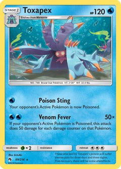 Toxapex (69) [SM - Lost Thunder] Reverse Holofoil - Deck Out Gaming