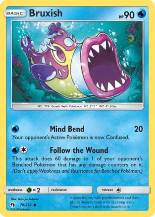 Bruxish (70) [SM - Lost Thunder] Reverse Holofoil - Deck Out Gaming