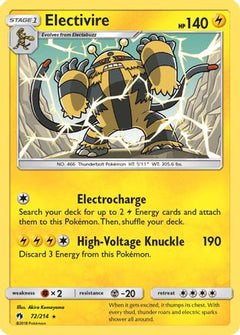 Electivire (72) [SM - Lost Thunder] Reverse Holofoil - Deck Out Gaming