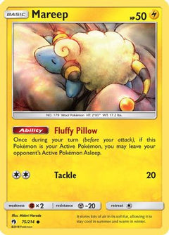 Mareep (75) (75) [SM - Lost Thunder] Reverse Holofoil - Deck Out Gaming