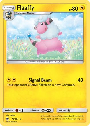 Flaaffy (77) [SM - Lost Thunder] Reverse Holofoil - Deck Out Gaming