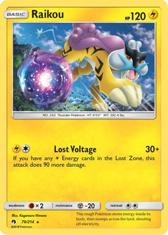 Raikou (79) [SM - Lost Thunder] Reverse Holofoil - Deck Out Gaming