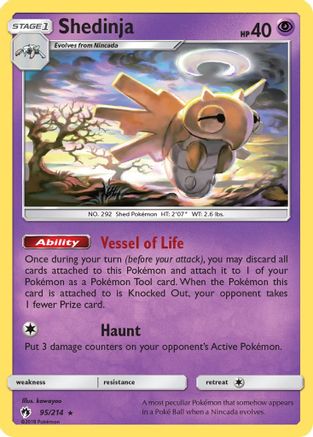 Shedinja (95) [SM - Lost Thunder] - Deck Out Gaming