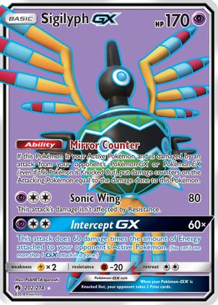 Sigilyph GX (Full Art) (202) [SM - Lost Thunder] Holofoil - Deck Out Gaming
