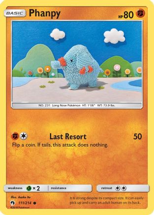 Phanpy (111) [SM - Lost Thunder] - Deck Out Gaming
